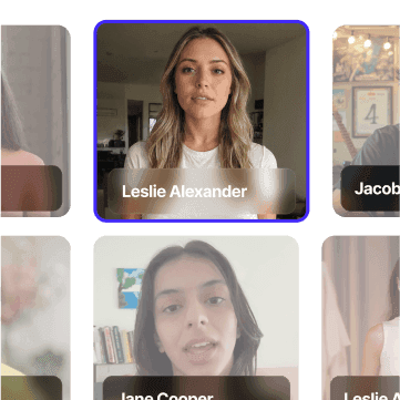 Choose an AI Avatar