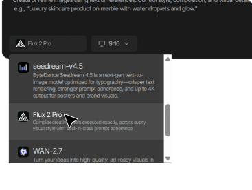 Open Tagshop AI and select Flux 2 Pro