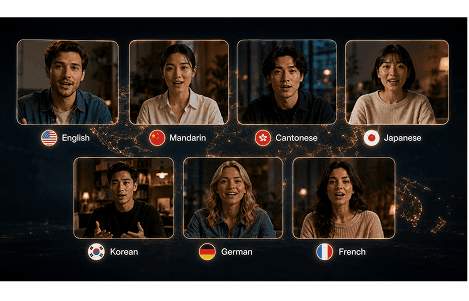Multilingual native lip-sync Happy Horse 1.1